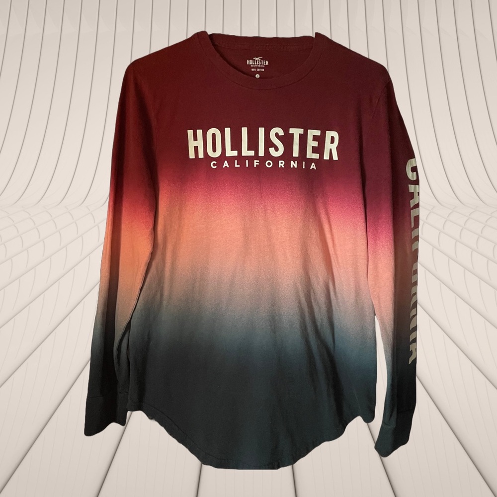 Hollister long sleeve shirt medium